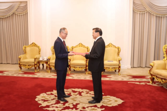 President Receives Credentials from Foreign Ambassadors